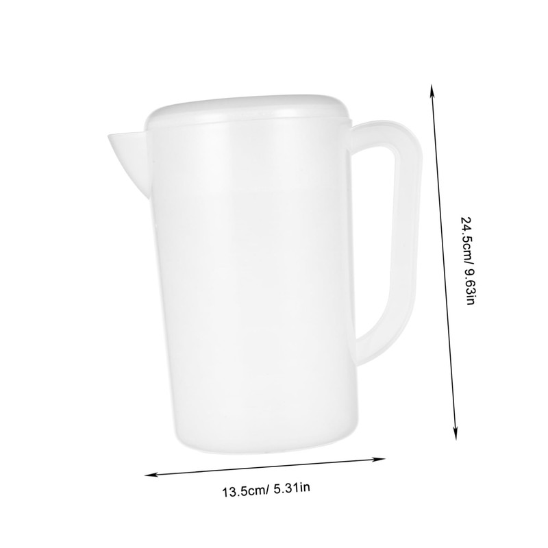 Alipis Water Filter Pitcher Large Capacity Running Water Bottle Juice