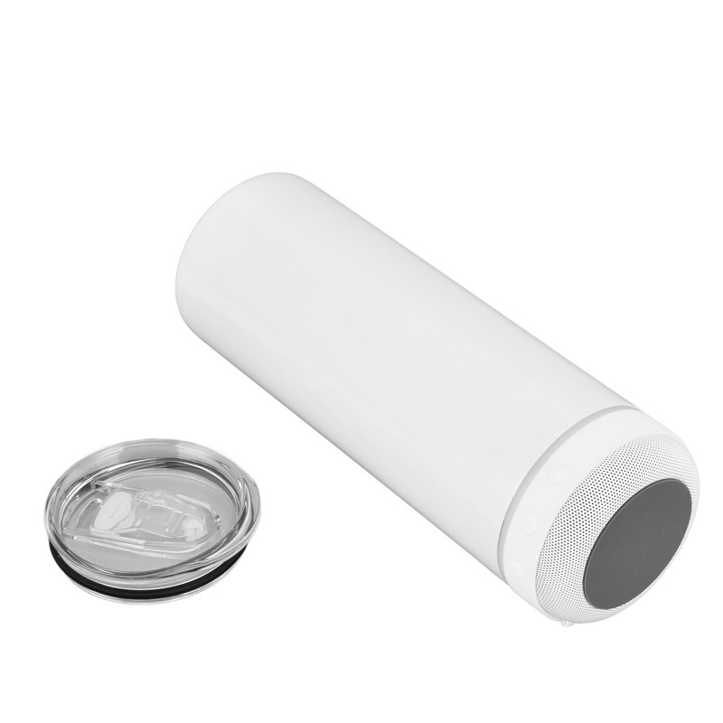 20oz/600ml Portable Music Tumbler Cup Detachable Bluetooth Speaker Cup Vacuum