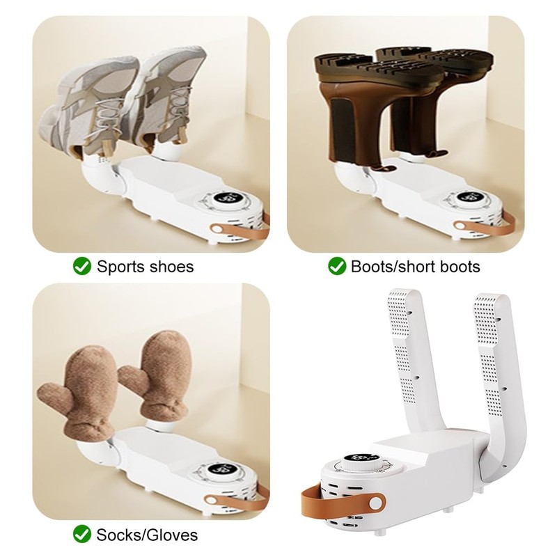 OBEST Electric Shoe Dryer with Timer, Boot Dryer, UV Antibacterial,