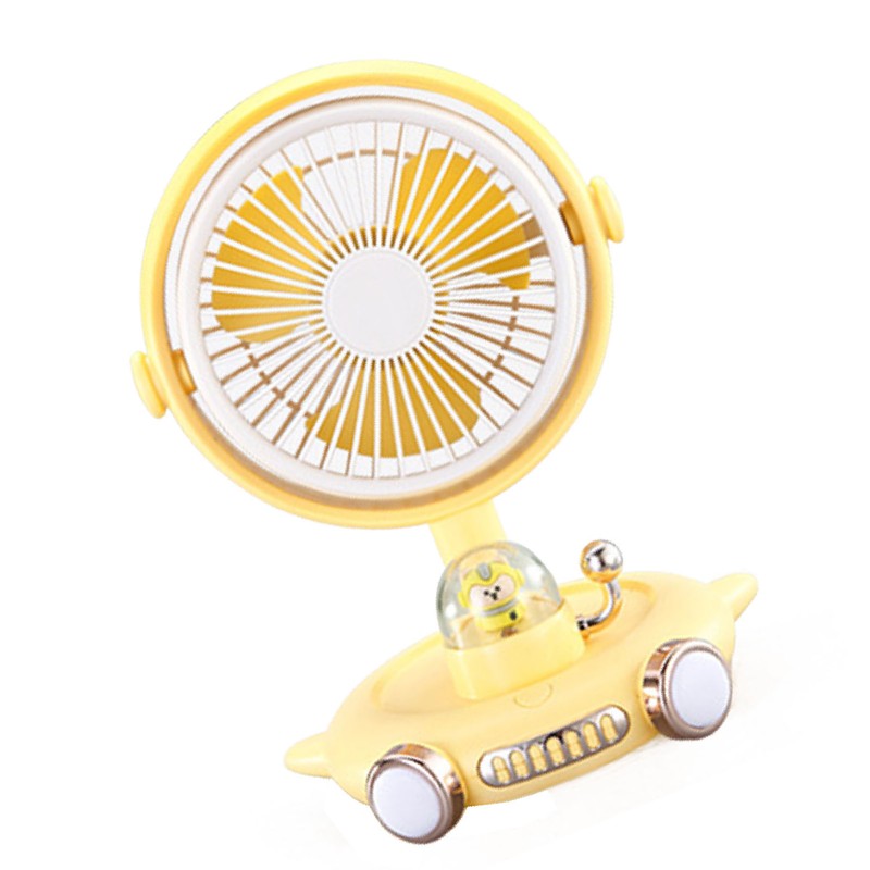 Cute Mini Handheld Fan Small Personal Desk Table Fan 1200mah
