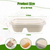 TINSKY 50 Pack Paper Meal Prep Containers 32 Oz Paper