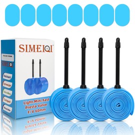 4 Pack Ultralight TPU Bike Inner Tubes 28“ 700X18C/23C/25C/28C/30C/32C/35C/38C/40C/42C/45C Presta Valve 60mm for Road Bicycle Tire (700x18/32C)