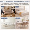 Dexpally 10 Pack Plastic Sofa Covers 360x240cm Extra-Large Couch Cover,