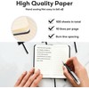 Febbya A7 Pocket Notebook with Pen,100 Pages 100gsm Thick Lined