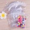 TUPARKA Ziplock Bags, 3 Sizes, 300 Pieces Small Clear Plastic