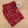 LLCUTESHOP Table Runner European Red 32x183cm,Thickened Handmade Embroidery Double Layer