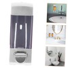 KONTONTY Bathroom Soap Dispenser Wall-Mounted Ml Hanging Soap Dispenser Easy
