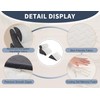 WSOFRLAC Orthopedic Bed Wedge Pillow Set 4PCS – Memory Foam