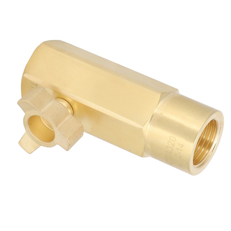 CGA320 Triangular CO2 Filling Adapter Tank Cylinder Refill Connector Kit