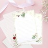 KSIWRE 4-Themed 32-Piece Stationery Set: Rose, Clover, Blue & Gardenia