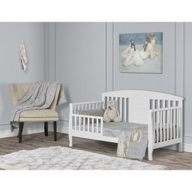 Dream On Me Dallas Toddler Day Bed, White (651-WHT)