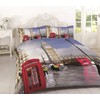NIGHTZONE 3D Duvet Cover Set London Westminster with One Pillow