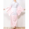 Kyoetsu Two-Part Washable Han Juban with Half Collar, Without Crest