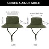 YAMEIZE Summer Adjustable Waterproof Bucket Hat - with String for