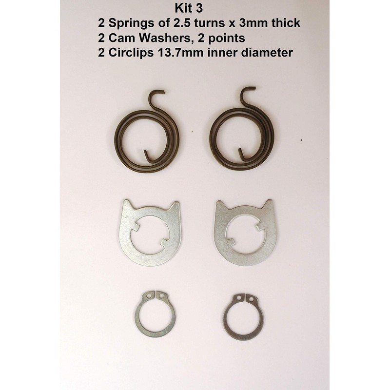 FixitFlo Door Handle KIT for Repairs of 2 Springs 2.5