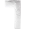 Cheer Collection White Pillowcase for L Shaped Pillow
