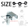 RURIZHONGTIAN Parasol Holder Balcony Railing, Parasol Holder Balcony, Balcony Umbrella