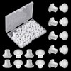 Jetec 3/16" Plastic Plugs for Round Hole, Shelf Cap Cabinet