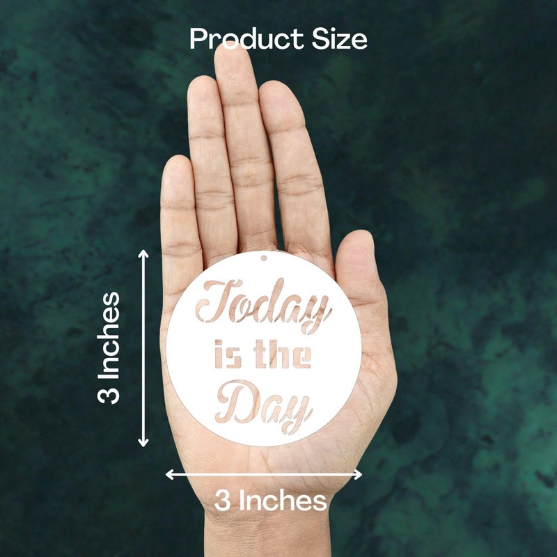 CrafTreat Reusable Inspirational Words Stencils 36 Pack 3x3 Inch for