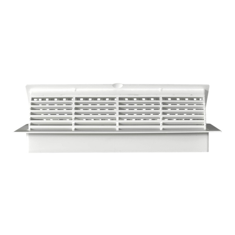 Imperial Pop-Up Floor Register, 4 x 12-Inch, White