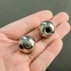 HSIULMY Lamp Shade Screw Cap, 2PCS Ball Solid Metal Lamp