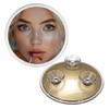 Sanmeizu 6.33" Magnifying Mirror Makeup Mirror (Gold, 5X)