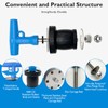 BOPOREAE Mechanical Test, Seal, Cleanout Pipe Plug, 3-9/16 to 4-5/16