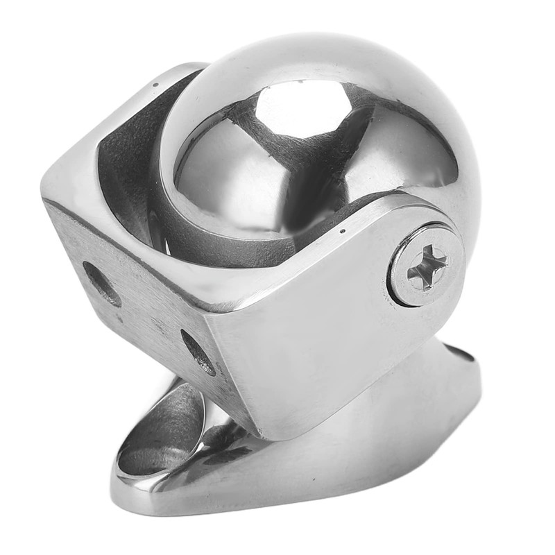 316 Stainless Steel Magnetic Door Stopper, Adjustable Rotating Head, Magnetic