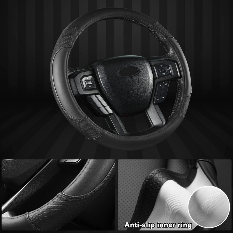 GIANT PANDA Steering Wheel Cover for Ford F150 F250 F350