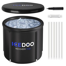 Multiple Layered Inflatable Cold Plunge Tub, 119 Gal Large Ice BathTub for Athletes, Ice Bathtub Portable Ice Plunge Tub for Outdoor, Indoor, Gyms and Cold Water Therapy Training