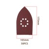 ECSiNG Pack of 50 105 x 175 mm 8-Hole Sanding