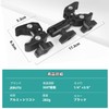 JEBUTU Super Double Clamp Mount, Double Clamp, Ball Head, Magic