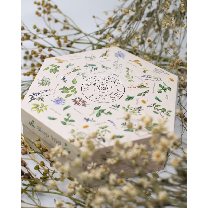 ACORUS | Wellness Tea Set | Natural Assorted Tea Hamper