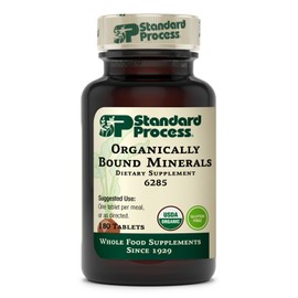 Standard Process - Organically Bound Minerals - 180 Tablets