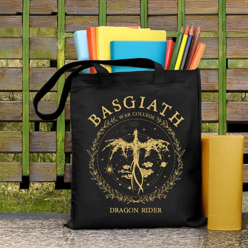 SUNFYCN - Bolsa de lona inspirada en Dragon Ridder, regalo