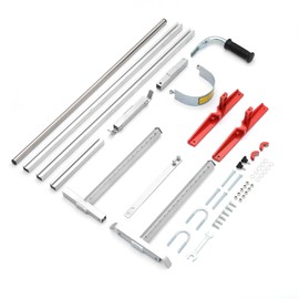 WOODSTARTER 36 Inch Portable Chainsaw Mill, Made from 304 Stainless Steel and Aluminum, Suitable for 14–36 Inches Planking Milling Bar, A Flexible Cutting Guide for Builders and Woodworkers