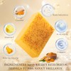 2PCS Jabón Turmeric Soap, Jabón De Ácido Kójico De Cúrcuma