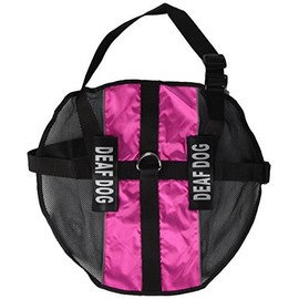 Dogline MaxAire Mesh Vest for Dogs and 2 Removable Deaf Patches