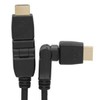 Ohm HDMI Cable Supports Ver1.4 W Swing (1.5m) OHM VIS-C15SW-K