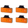 4 x 3 SMD LED Orange Marker Light with Bracket
