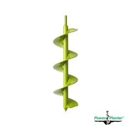 Power Planter DIY Guru Garden Auger Lime- 3"x12" Drill Bit Hole Digger