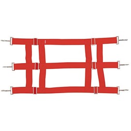 Southwestern Equine Premium Nylon Stall Guard for Horses (Red)
