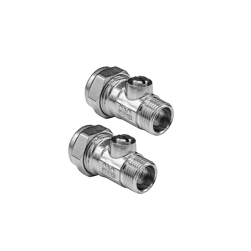 NPH 15mm Male End Flat Faced Isolation Service Valve -