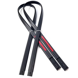 FUZIDDN Roof Drip Molding Weatherstrip Kit - Replacement for Toyota Tundra Double Cab 2007-2020, Left & Right Side Trim Seal, Fits OEM 75551-0C050 75552-0C050 (Excludes Crewmax)