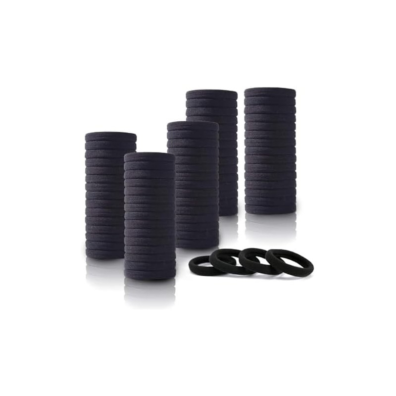 Triko Paquete de 100 Ligas para el cabello, Coleteros para