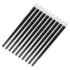 10pcs Silicone Eyeshadow Brush Soft Reusable Long Lasting Silicone Glitter