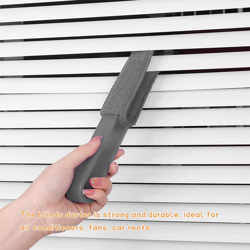 BWBWND 2 PCS Car Blinds Duster, Window Blind Cleaner Duster
