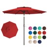 AreShark 10FT 2-Tiers Outdoor Patio Umbrella, Outdoor Table Umbrella with