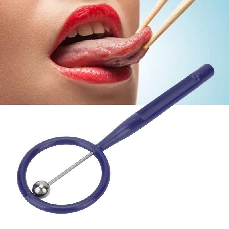 Tongue Tip Exerciser Professional PP Alloy Oral Muscle Strength Tongue