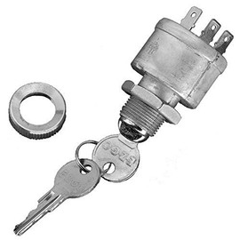 E-Z-GO EZGO 33639G01 Ignition Switch, Silver